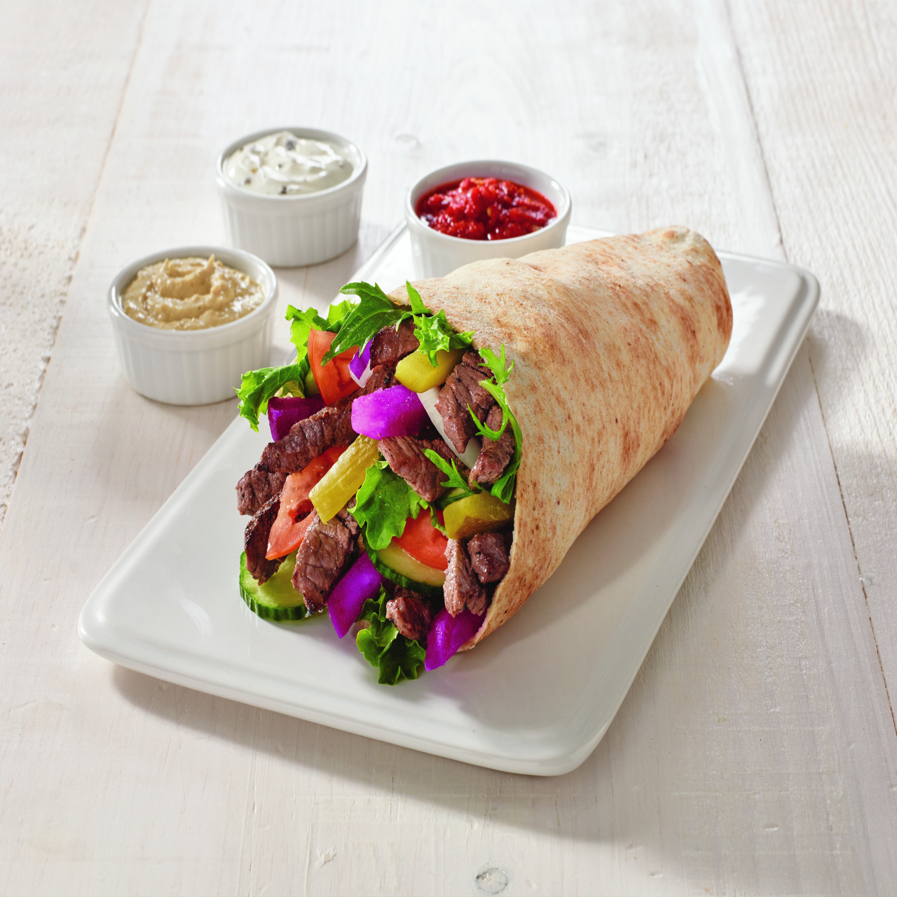 Beef Shawarma Wrap