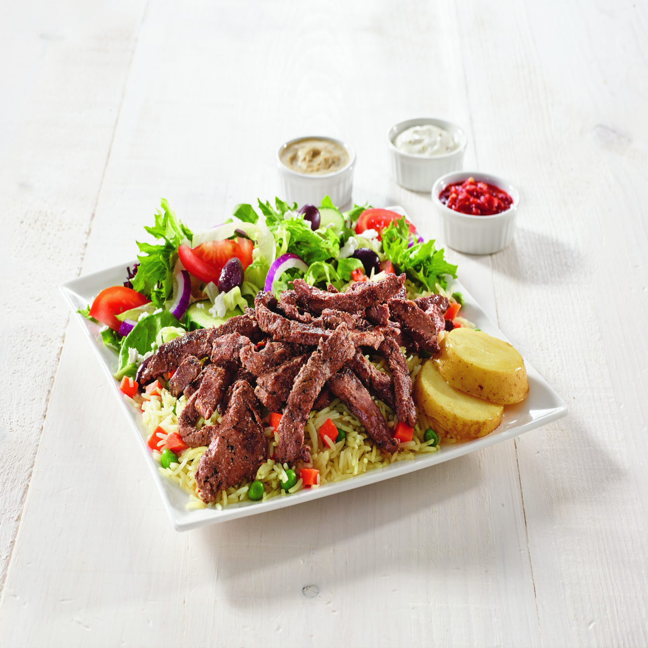 Beef Shawarma Plate