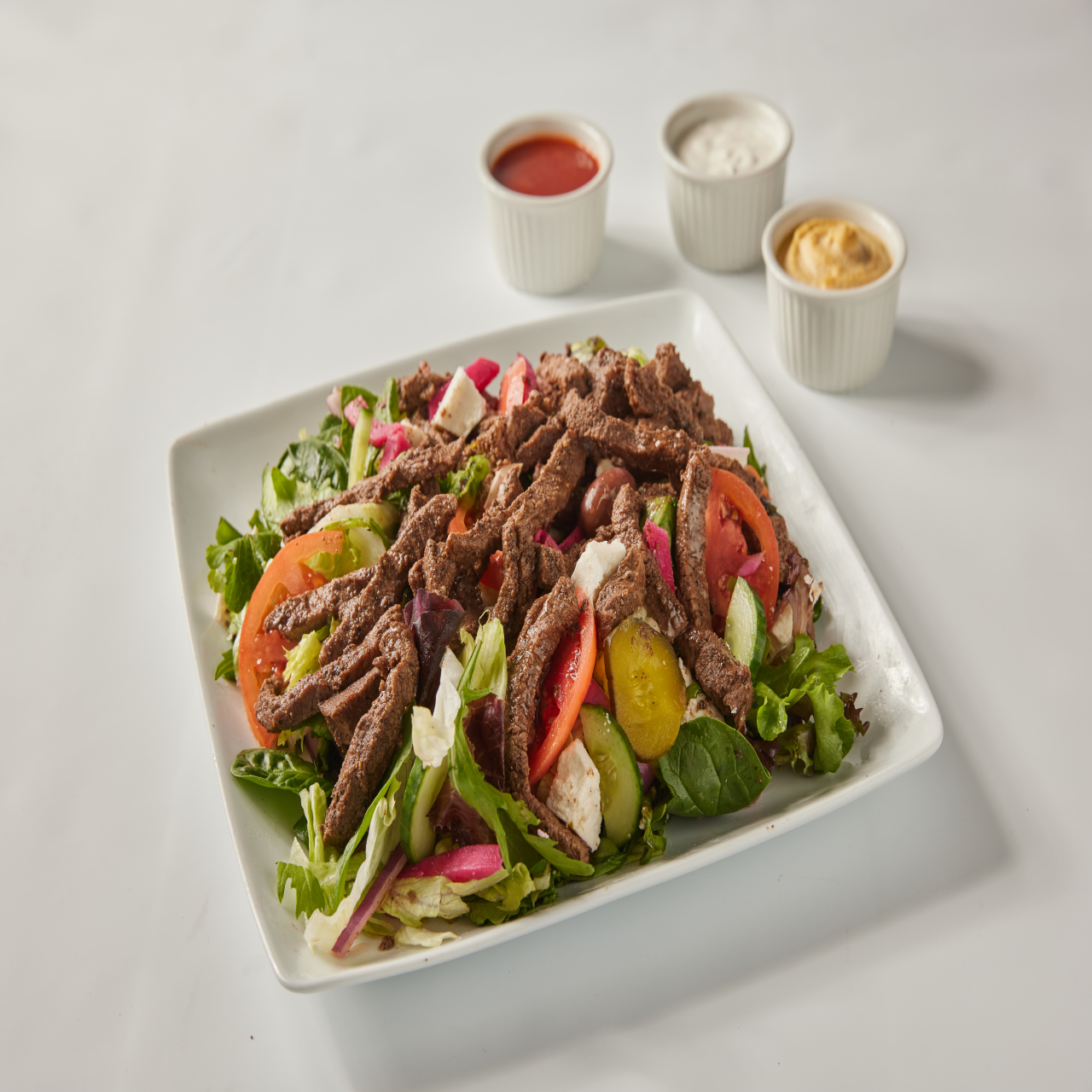 Beef Shawarma Salad